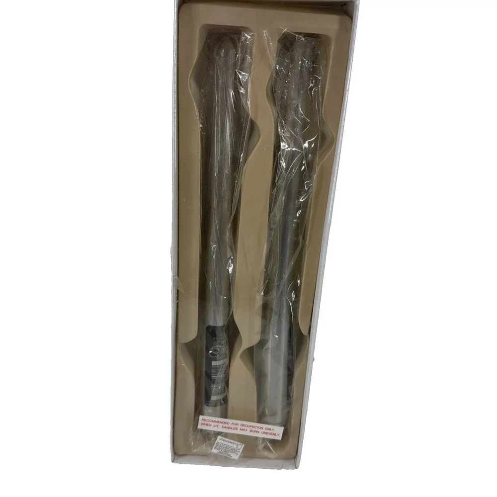Dept‎ 56 Tapered Candles Vintage Silver 12
